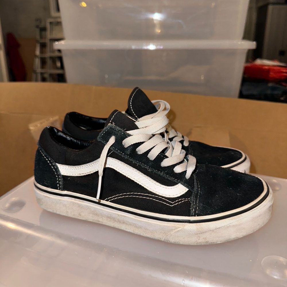 Black and White Sneakers